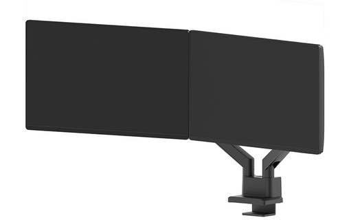 Support écran de bureau - 2 écrans - Noir - Neomounts DS70-250BL2