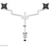 Bras articulé - 2 écrans - Blanc - Neomounts DS60-425WH2