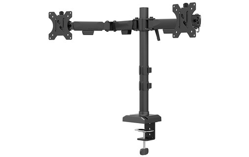 Bras articulé - 2 écrans - Noir - Neomounts DS60-600BL2