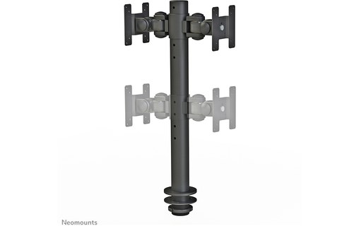 Support écran de bureau - 2 écrans - Noir - Neomounts FPMA-D050DBLACK