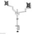 Bras articulé - 2 écrans - Blanc - Neomounts DS60-425WH2