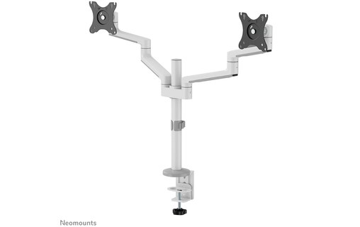 Bras articulé - 2 écrans - Blanc - Neomounts DS60-425WH2