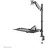 Support écran de bureau - 1 écran - Noir - Neomounts DS90-325BL1