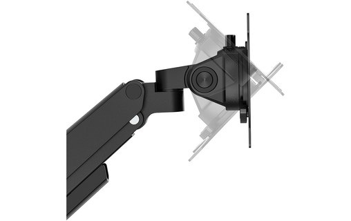 Support écran de bureau - 2 écrans - Noir - Neomounts DS70-250BL2