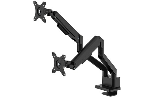 Support écran de bureau - 2 écrans - Noir - Neomounts DS70-250BL2