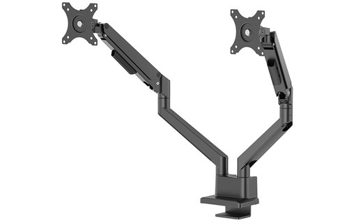 Support écran de bureau - 2 écrans - Noir - Neomounts DS70-250BL2
