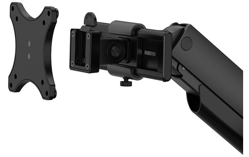 Support écran de bureau - 2 écrans - Noir - Neomounts DS65S-950BL2