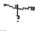 Bras articulé - 3 écrans - Noir - Neomounts NM-D135D3BLACK