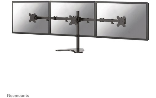 Support écran de bureau - 3 écrans - Noir - Neomounts FPMA-D550DD3BLACK