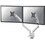 Support écran de bureau - 2 écrans - Argent - Neomounts DS70-250SL2