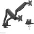 Support écran de bureau - 2 écrans - Noir - Neomounts DS70S-950BL2