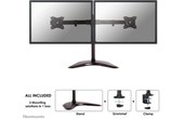 Support écran de bureau - 2 écrans - Noir - Neomounts NM-D335DBLACK