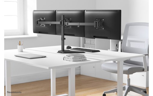 Support écran de bureau - 3 écrans - Noir - Neomounts FPMA-D550DD3BLACK