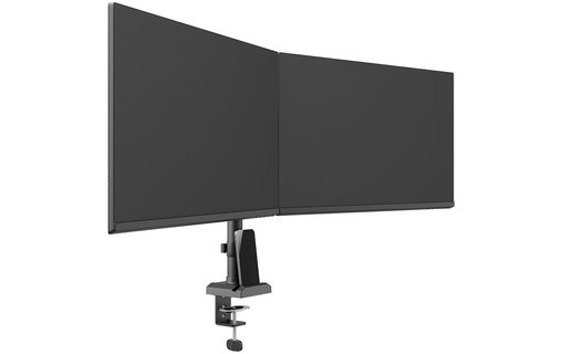 Bras articulé - 2 écrans - Noir - Neomounts DS60-600BL2