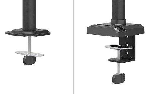 Bras articulé - 2 écrans - Noir - Neomounts DS60-600BL2