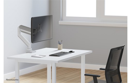 Support écran de bureau - 1 écran - Blanc - Neomounts DS70-450WH1