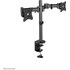 Bras articulé - 2 écrans - Noir - Neomounts NM-D135DBLACK