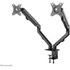 Bras articulé - 2 écrans - Noir - Neomounts FPMA-D650DBLACK