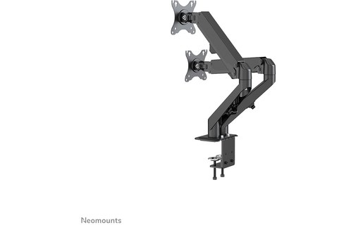 Support écran de bureau - 2 écrans - Noir - Neomounts DS70-700BL2