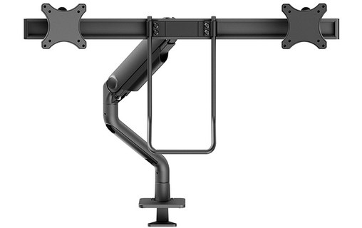 Support écran de bureau - 2 écrans - Noir - Neomounts DS75S-950BL2