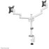 Bras articulé - 2 écrans - Blanc - Neomounts DS60-425WH2