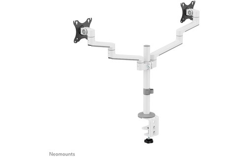Bras articulé - 2 écrans - Blanc - Neomounts DS60-425WH2