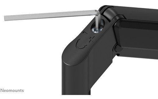 Bras articulé - 1 écran - Noir - Neomounts DS70-810BL1