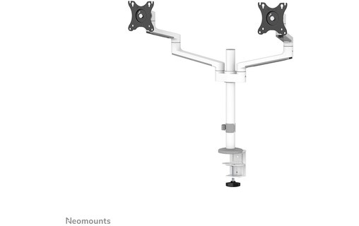 Bras articulé - 2 écrans - Blanc - Neomounts DS60-425WH2