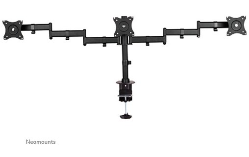 Bras articulé - 3 écrans - Noir - Neomounts NM-D135D3BLACK
