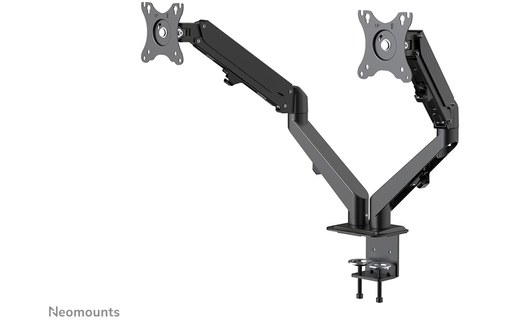 Support écran de bureau - 2 écrans - Noir - Neomounts DS70-700BL2