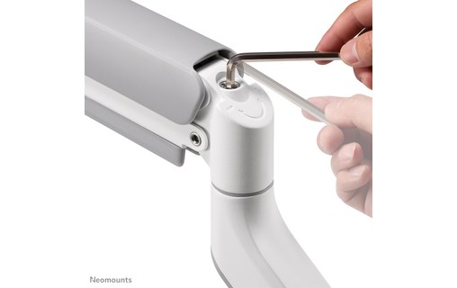 Support écran de bureau - 1 écran - Blanc - Neomounts DS70-450WH1