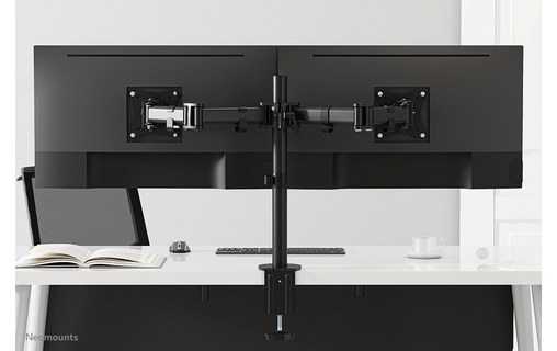 Bras articulé - 2 écrans - Noir - Neomounts NM-D135DBLACK