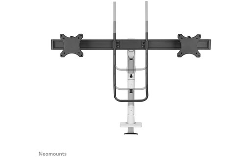 Support écran de bureau - 2 écrans - Blanc - Neomounts DS75S-950WH2