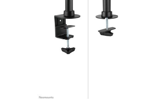 Support écran de bureau - 2 écrans - Noir - Neomounts FPMA-DCB100DBLACK