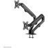 Bras articulé - 2 écrans - Noir - Neomounts FPMA-D650DBLACK