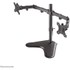 Support écran de bureau - 2 écrans - Noir - Neomounts FPMA-D550DDBLACK