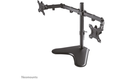 Support écran de bureau - 2 écrans - Noir - Neomounts FPMA-D550DDBLACK