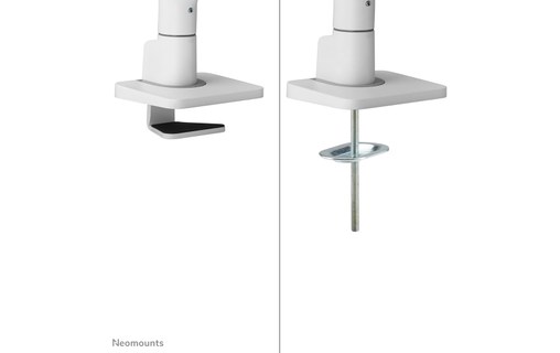 Support écran de bureau - 2 écrans - Blanc - Neomounts DS75S-950WH2