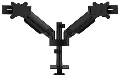 Support écran de bureau - 2 écrans - Noir - Neomounts DS65S-950BL2