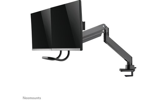 Bras articulé - 2 écrans - Noir - Neomounts NM-D775DXBLACK