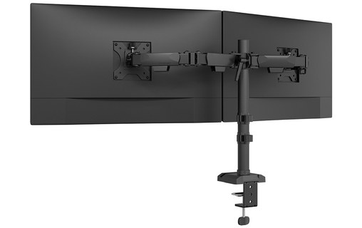 Bras articulé - 2 écrans - Noir - Neomounts DS60-600BL2