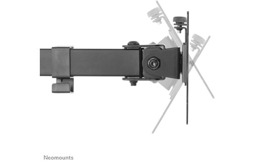 Support écran de bureau - 2 écrans - Noir - Neomounts FPMA-D550DDBLACK