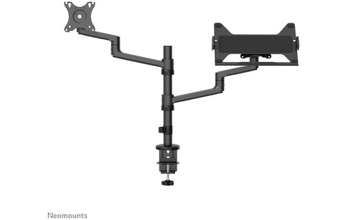 Support écran de bureau - 1 écran - Noir - Neomounts DS20-425BL2