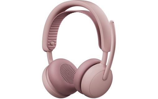 Micro-casque sans fil Logitech Stéréo - Rose - USB-C