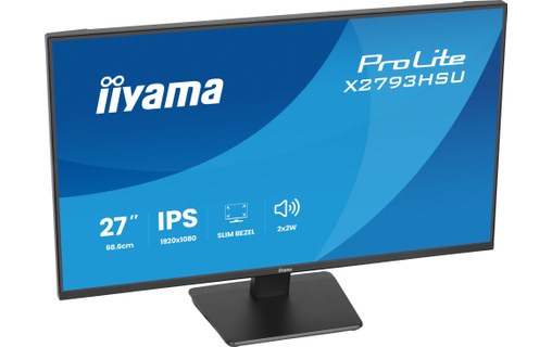 Écran 27" iiyama ProLite X2793HSU-B1 - 120 Hz