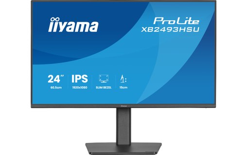 Écran 23,8" iiyama ProLite XB2493HSU-B1 - 120 Hz