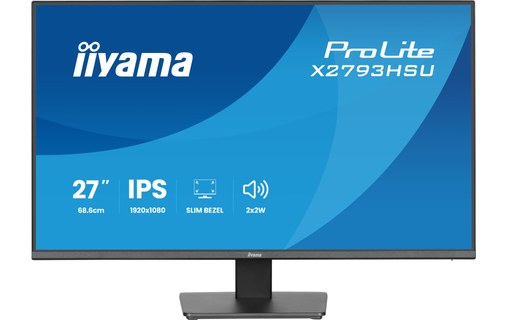 Écran 27" iiyama ProLite X2793HSU-B1 - 120 Hz