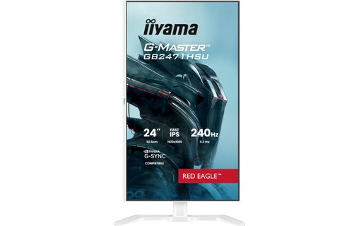 Écran Gaming 23,8" iiyama G-MASTER GB2471HSU-W1 - 240 Hz