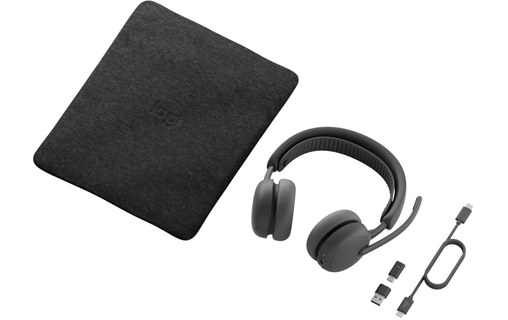 Micro-casque sans fil Logitech UC Stéréo - Graphite - USB-C
