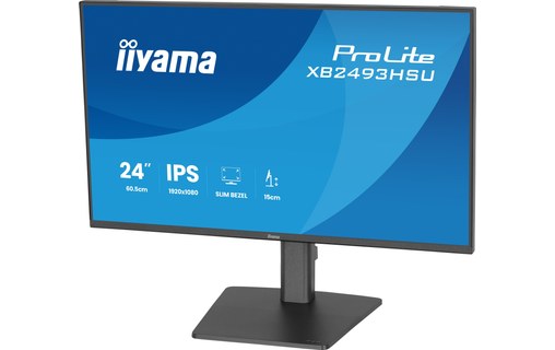 Écran 23,8" iiyama ProLite XB2493HSU-B1 - 120 Hz
